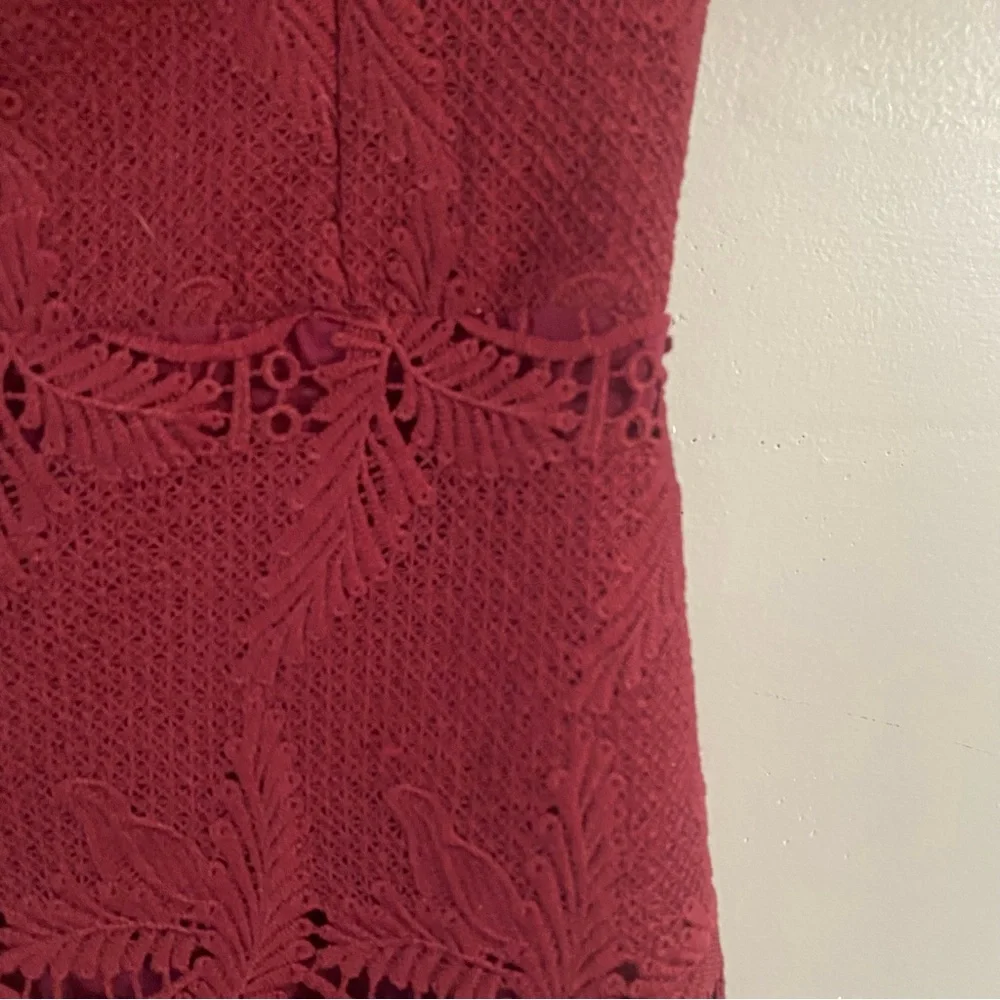 • astr valentina off the shoulder lace dress • - Picture 4 of 9